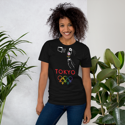Tribe of the Union Rings Female Gender Identity 2020 Big 'O' Games Women's Basketball Short-Sleeve Unisex T-Shirt