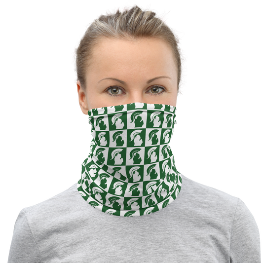 Michigan State Spartan Football Neck Gaiter