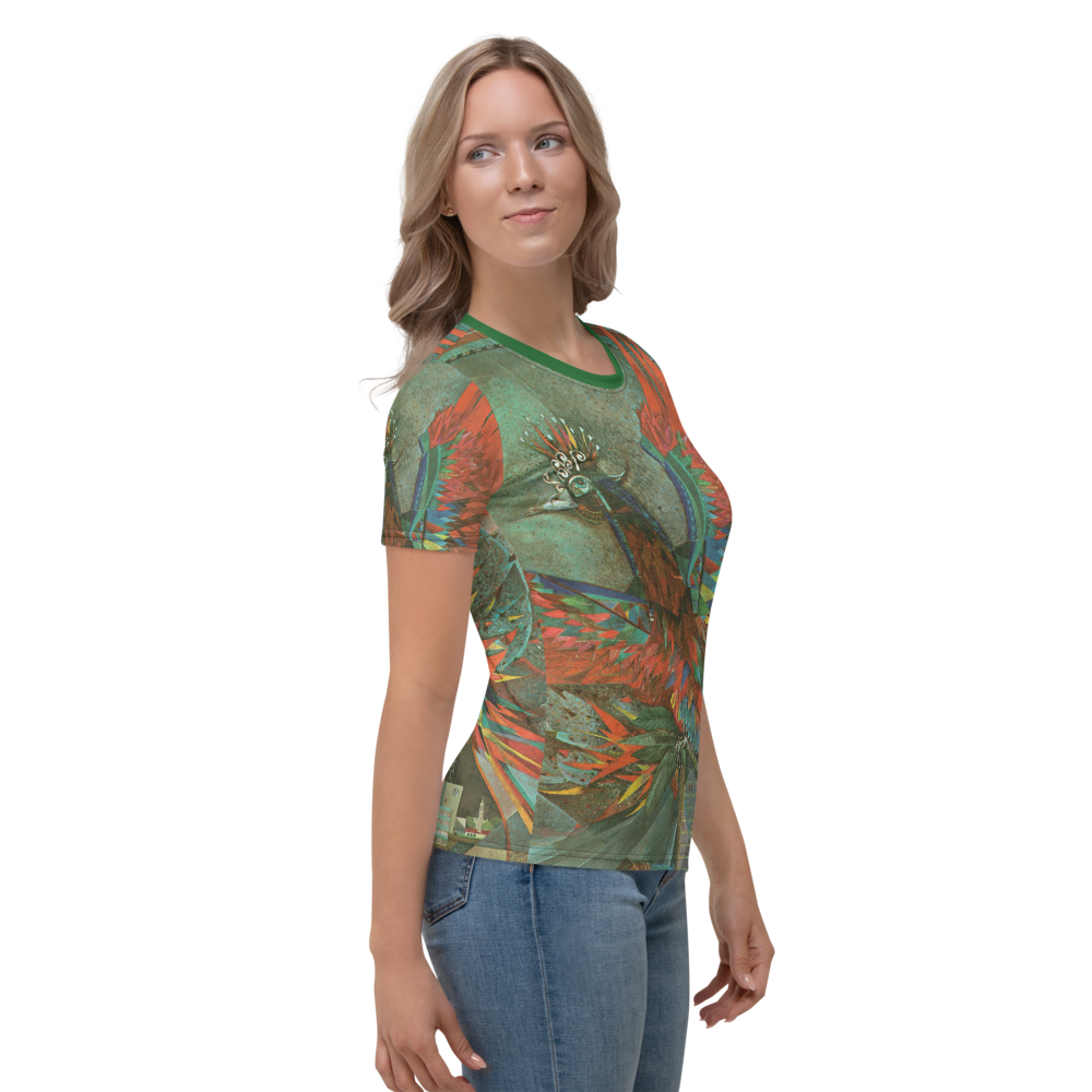Phoenix Bird - Phoenix Sky Harbor Municipal Airport Terminal Mural Women's All-Over T-shirt