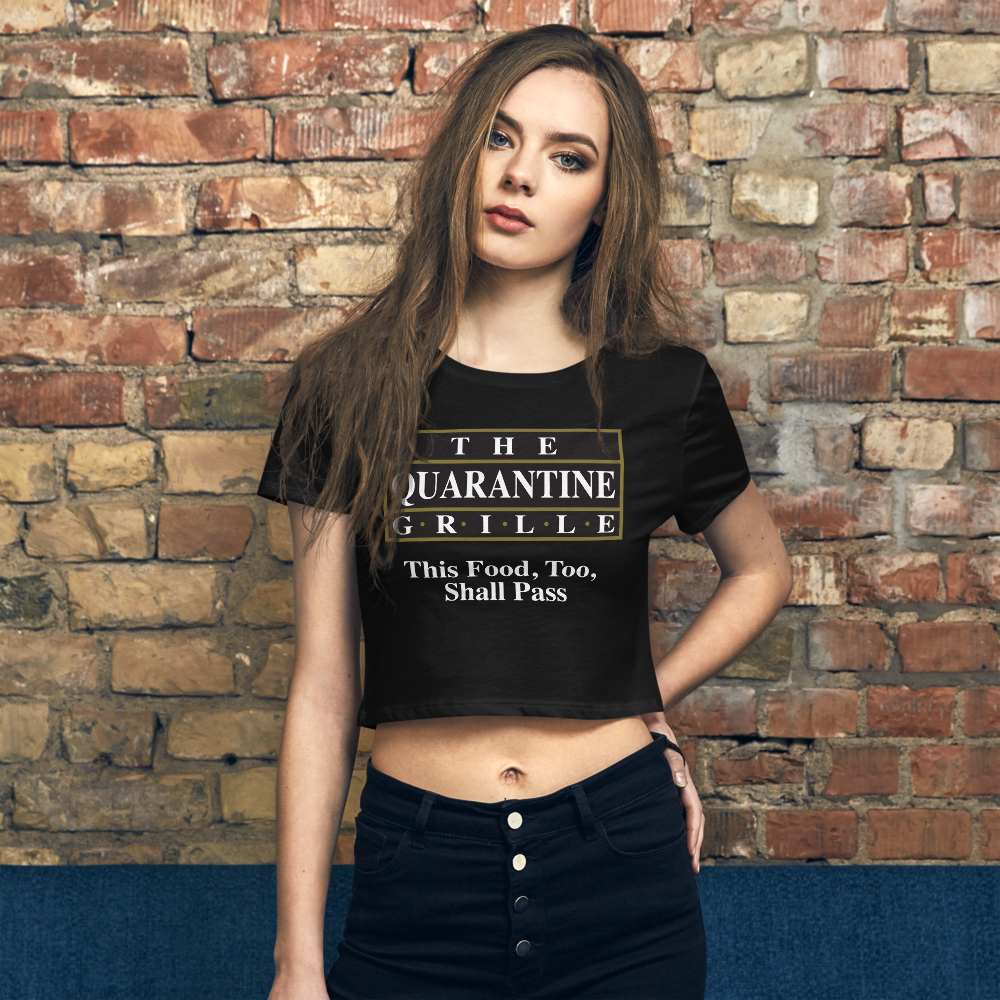 The Quarantine Grille Women’s Crop Tee