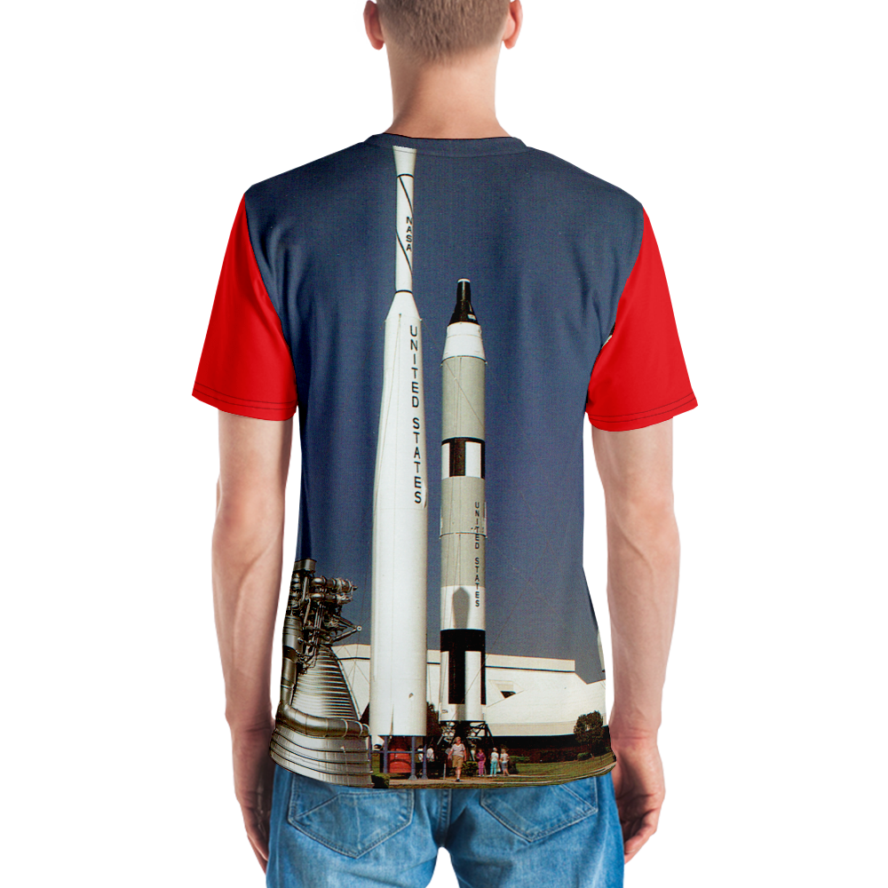 Kennedy Space Center Rocket Garden Spaceport Florida USA Men's All-Over T-shirt
