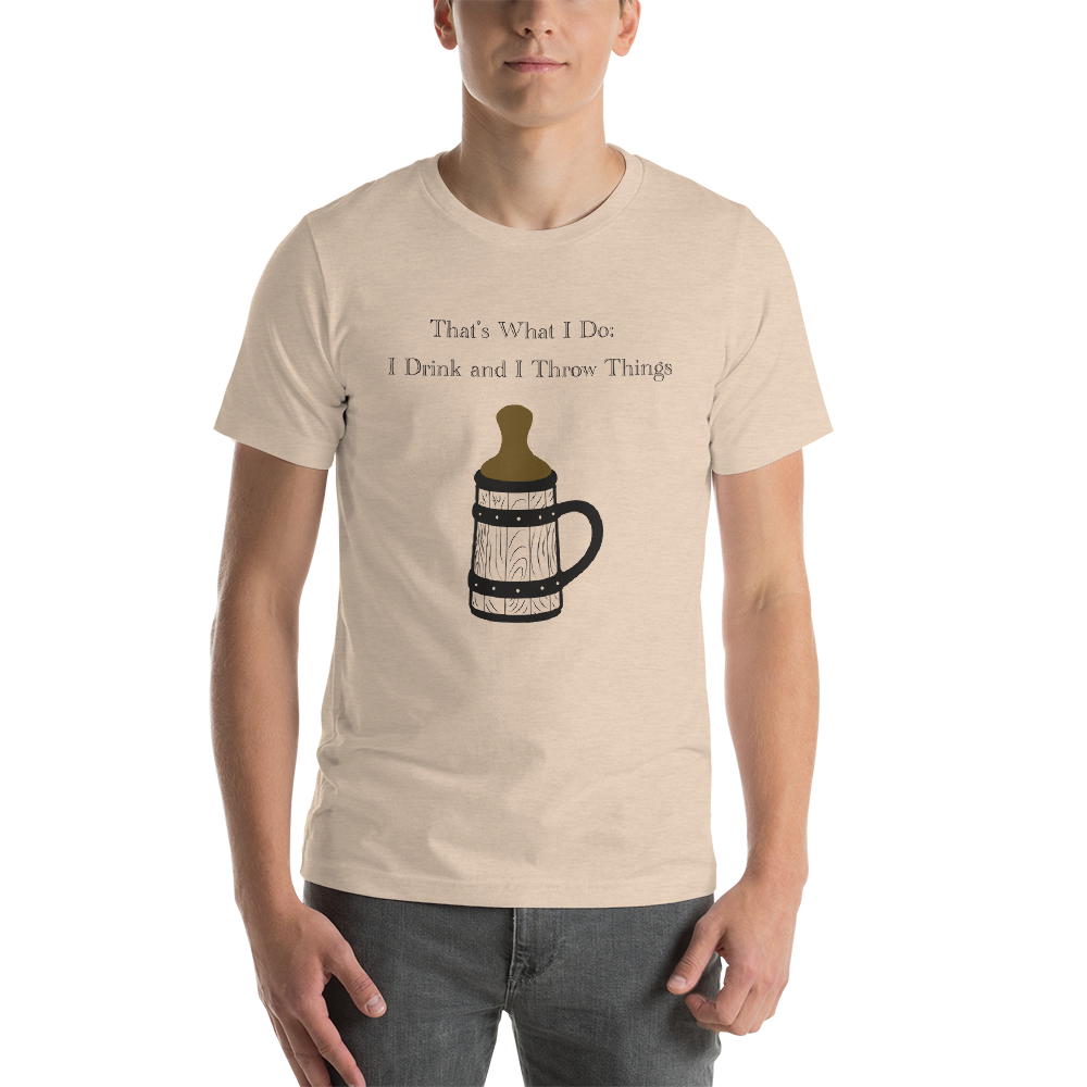 GOT-Themed Beer Lover Short-Sleeve Unisex T-Shirt