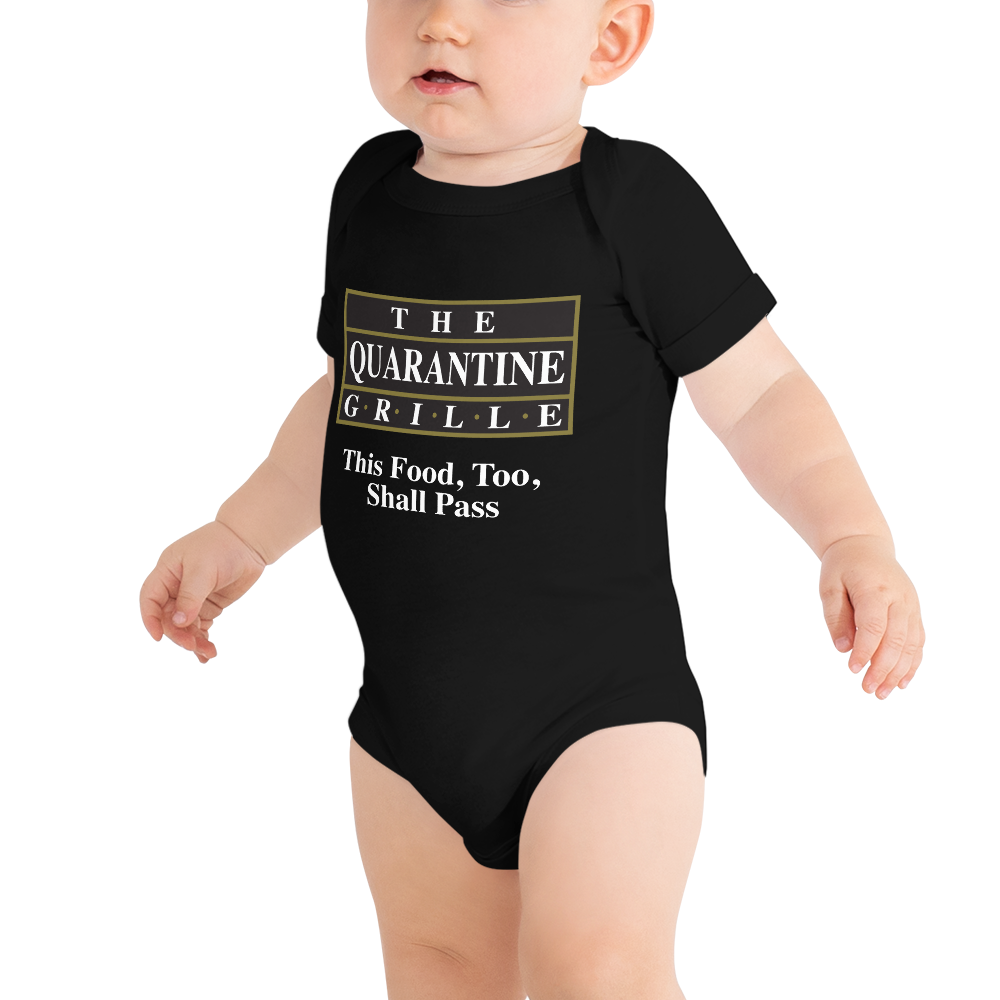 The Quarantine Grille Baby Onesie T-Shirt