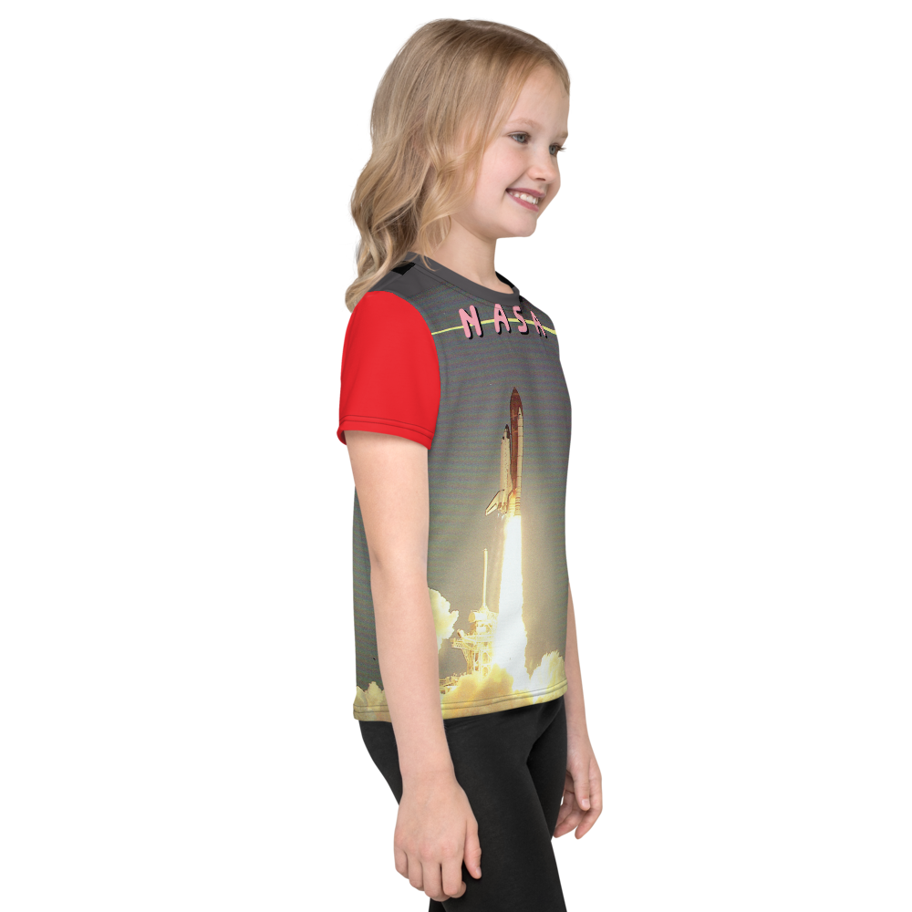 Kennedy Space Center Shuttle Lift-off Spaceport Florida USA Kid's All-Over T-shirt