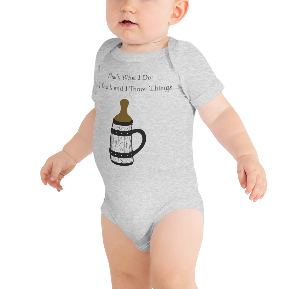 GOT-themed Beer lover Infant/Baby One Piece Body Suit