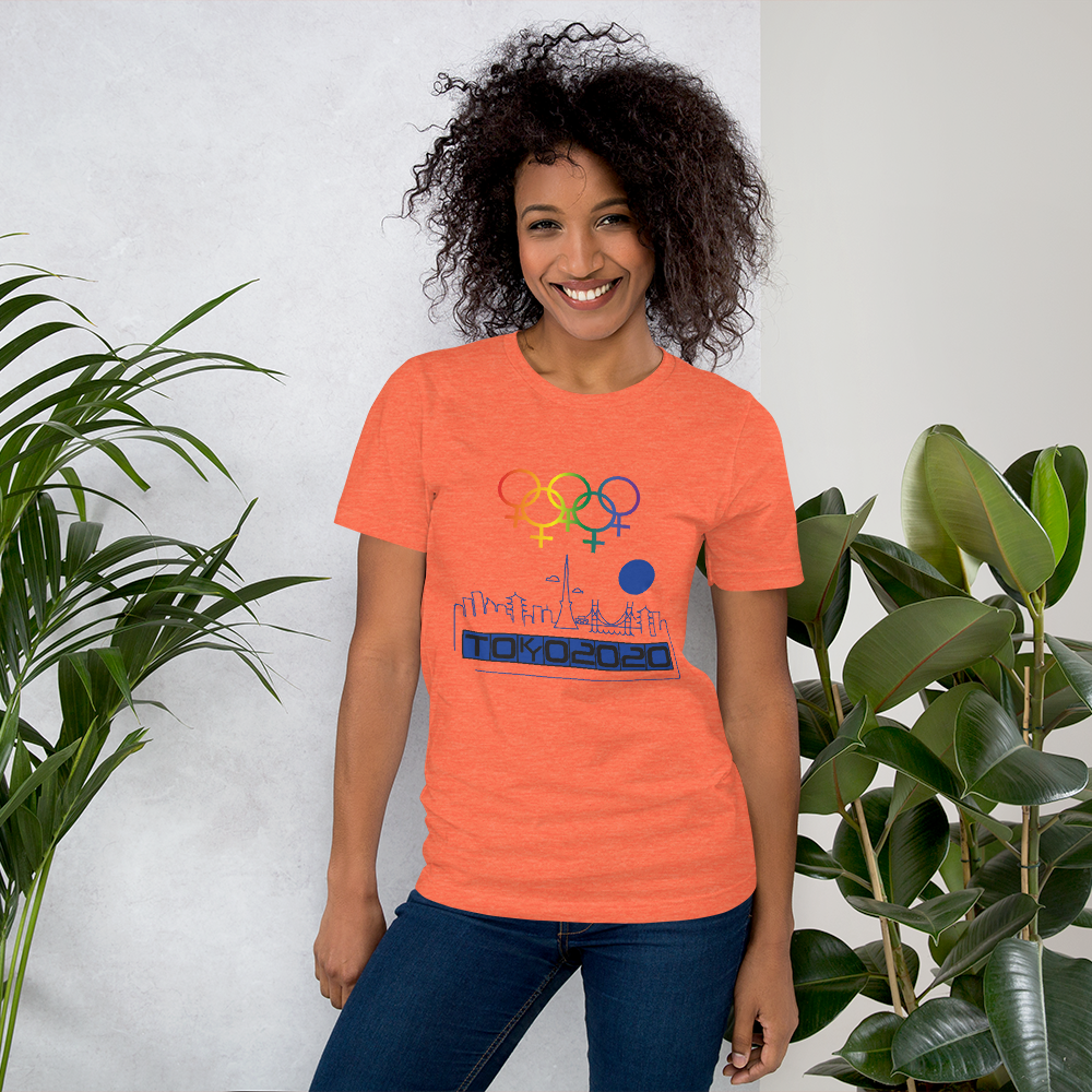 Tribe of the Union Rings Female Gender Identity Blue Skyline Big 'O' Games Short-Sleeve Unisex T-Shirt