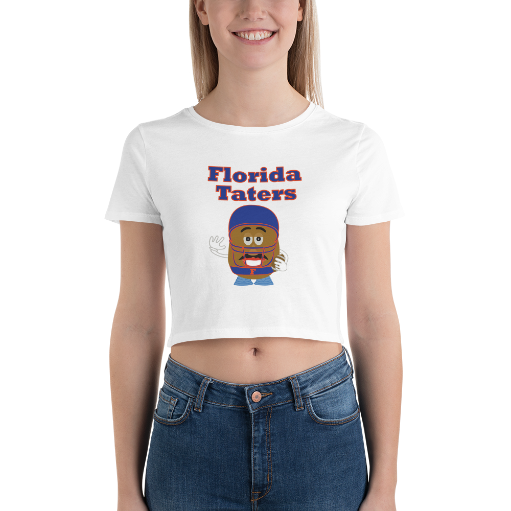 Florida Taters Football Women's Crop Tee