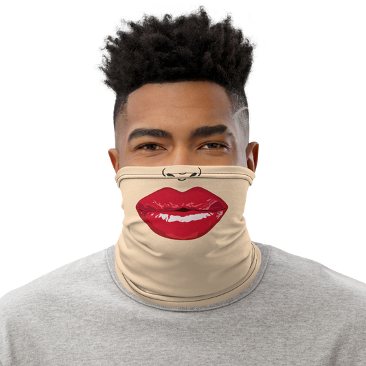 Ooooohh - Man's Sexy Lips Neck Gaiter