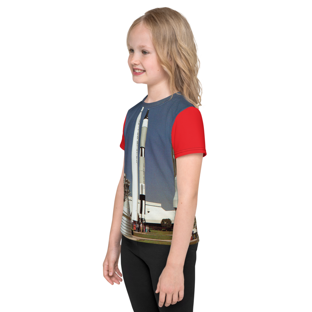 Kennedy Space Center Rocket Garden Spaceport Florida USA Kid's All-Over T-Shirt