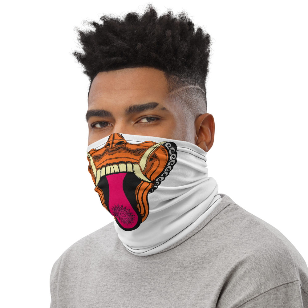 He Who Laughs Last!! Neck Gaiter