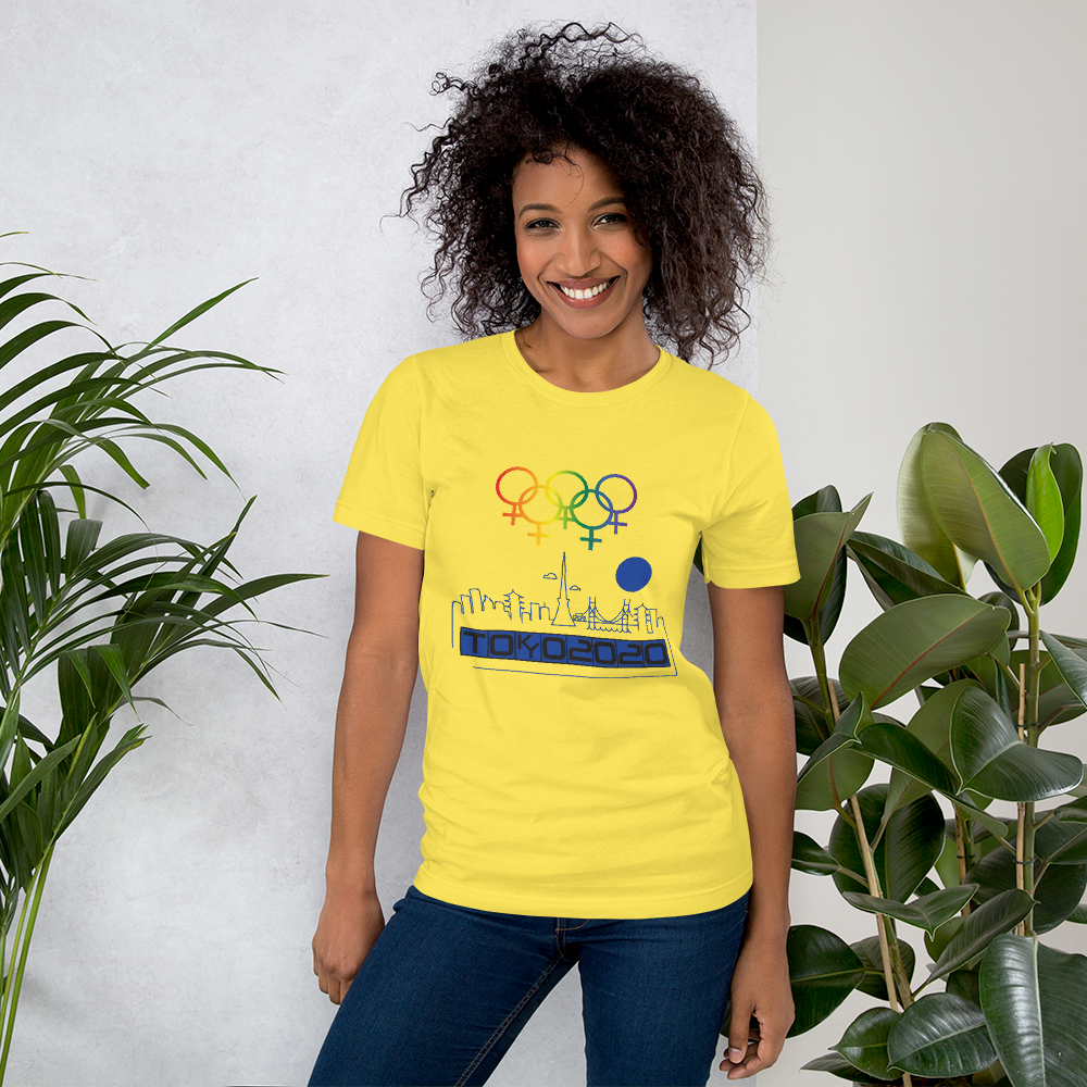 Tribe of the Union Rings Female Gender Identity Blue Skyline Big 'O' Games Short-Sleeve Unisex T-Shirt