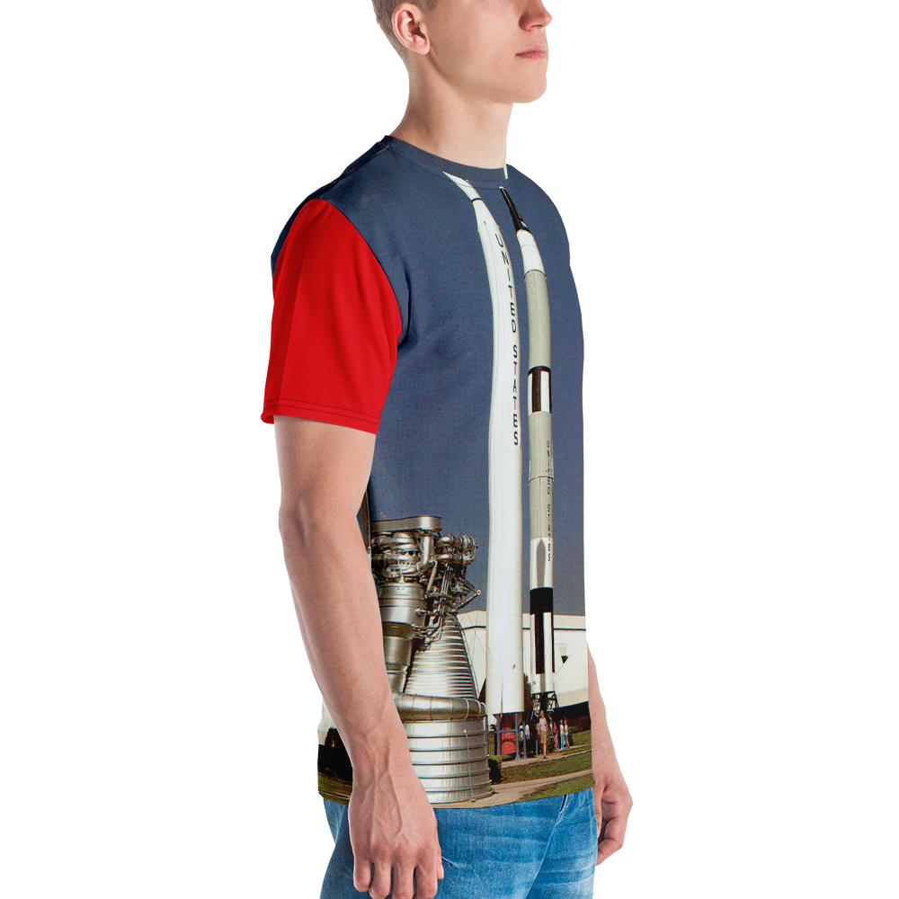 Kennedy Space Center Rocket Garden Spaceport Florida USA Men's All-Over T-shirt