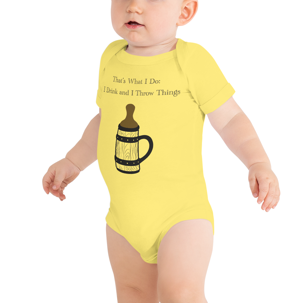 GOT-themed Beer lover Infant/Baby One Piece Body Suit