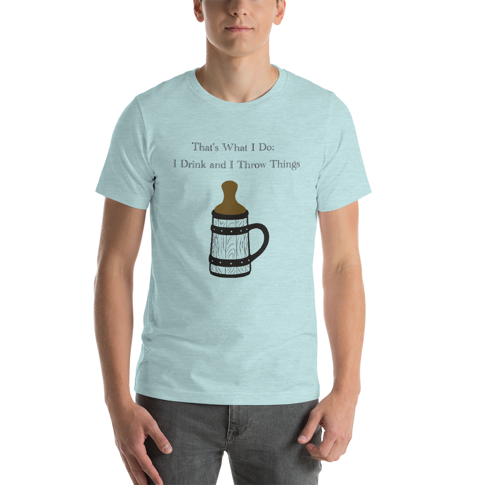 GOT-Themed Beer Lover Short-Sleeve Unisex T-Shirt