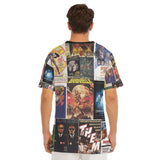 SciFi Movies Collage-V2 All-Over Print Men's O-Neck T-Shirt | 190GSM Cotton