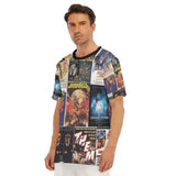 SciFi Movies Collage-V2 All-Over Print Men's O-Neck T-Shirt | 190GSM Cotton