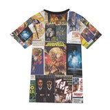 SciFi Movies Collage-V2 All-Over Print Men's O-Neck T-Shirt | 190GSM Cotton