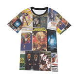 SciFi Movies Collage-V2 All-Over Print Men's O-Neck T-Shirt | 190GSM Cotton