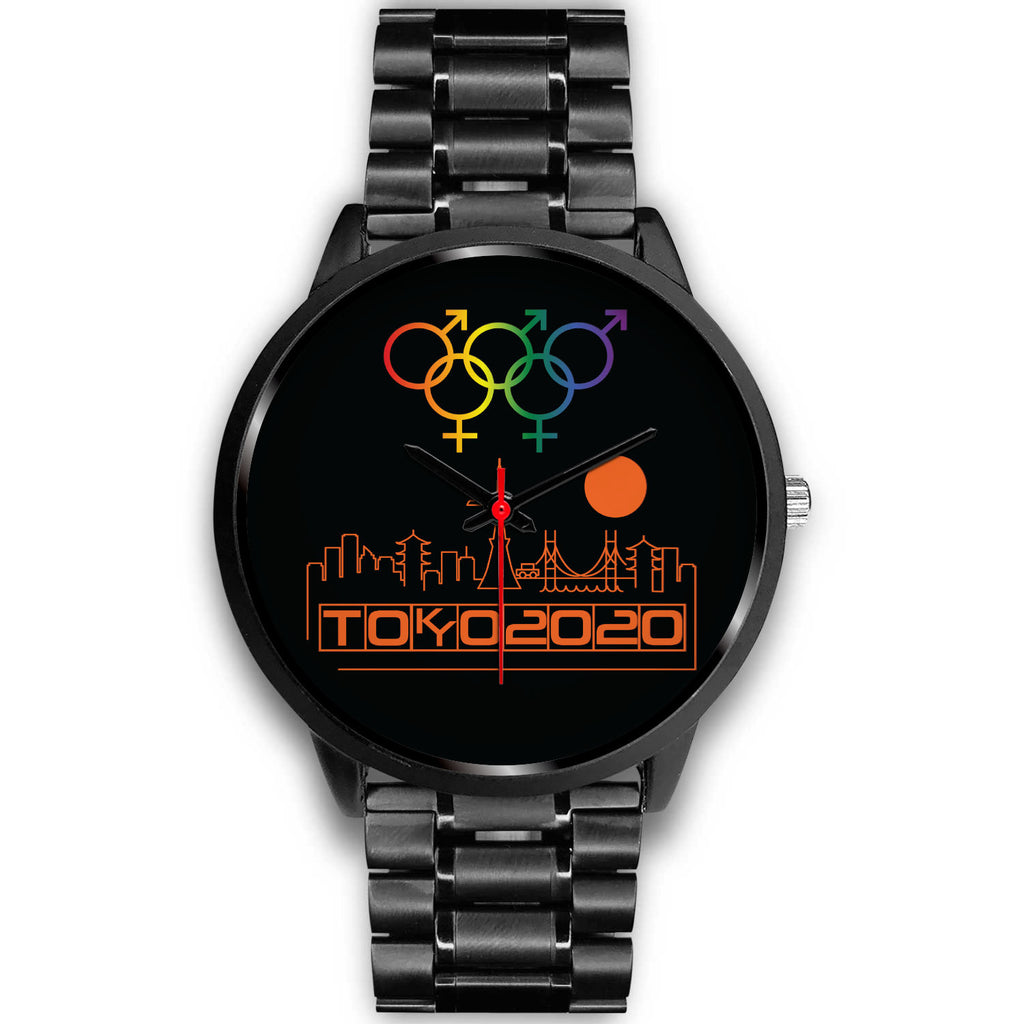 Tribe of the Union Rings Mix Gender Big 'O' Games Orange Skyline Watch