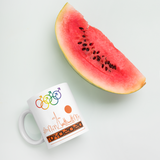 Tribe of the Union Rings Male Gender Identity Orange Skyline Big 'O' Games 11oz./15oz. Coffee Mug