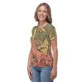 Butterflies - Photo of Two Swallowtails on a Women's All-Over T-shirt