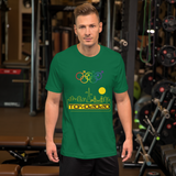 Tribe of the Union Rings Male Gender Identity Yellow Skyline Big 'O' Games Short-sleeve Unisex T-shirt