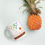 Tribe of the Union Rings Mixed Gender Identity Orange Skyline Big 'O' Games 11oz./15oz. Coffee Mug