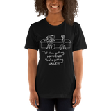 Hammer & Nail Bar-themed Pick-me-up Darker Colors Short-Sleeve Unisex T-Shirt