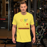 Tribe of the Union Rings Male Gender Identity Orange Skyline Big 'O' Games Short-sleeve Unisex T-shirt