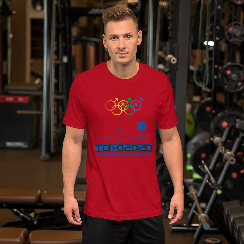 Tribe of the Union Rings Male Gender Identity Blue Skyline Big 'O' Games Short-sleeve Unisex T-shirt