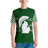 Michigan State Spartan Football Men's All-Over T-shirt Design