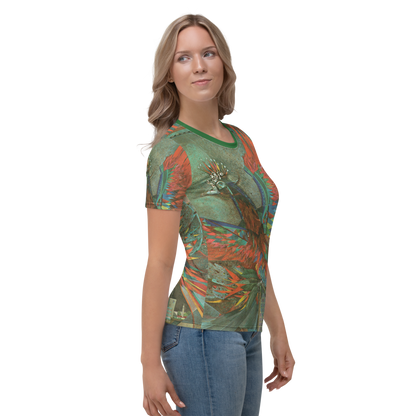 Phoenix Bird - Phoenix Sky Harbor Municipal Airport Terminal Mural Women's All-Over T-shirt