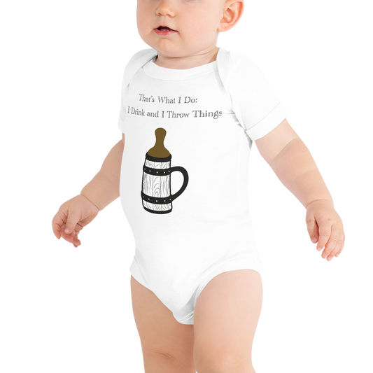 GOT-themed Beer lover Infant/Baby One Piece Body Suit