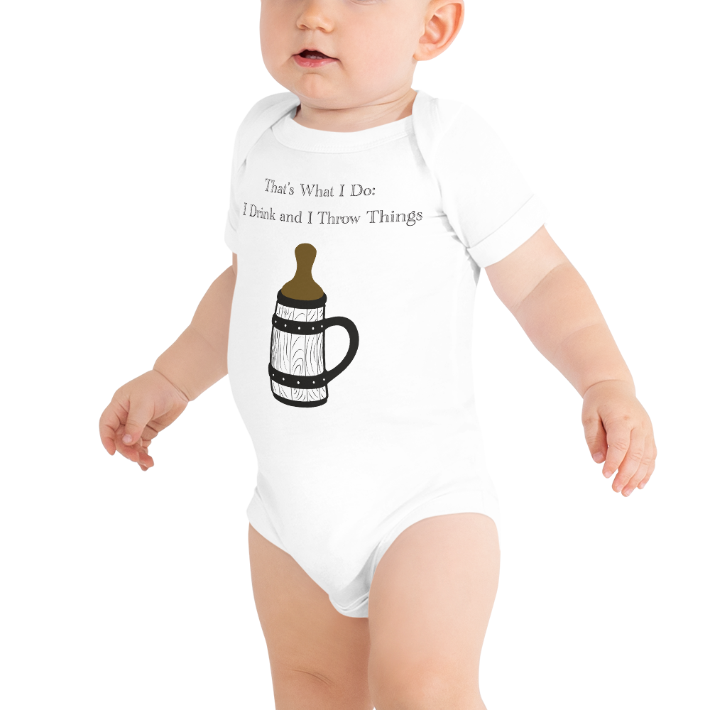 GOT-themed Beer lover Infant/Baby One Piece Body Suit