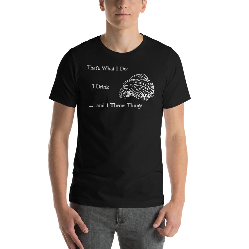 GOT/Trump-themed Beer Lover Short-Sleeve Unisex T-Shirt