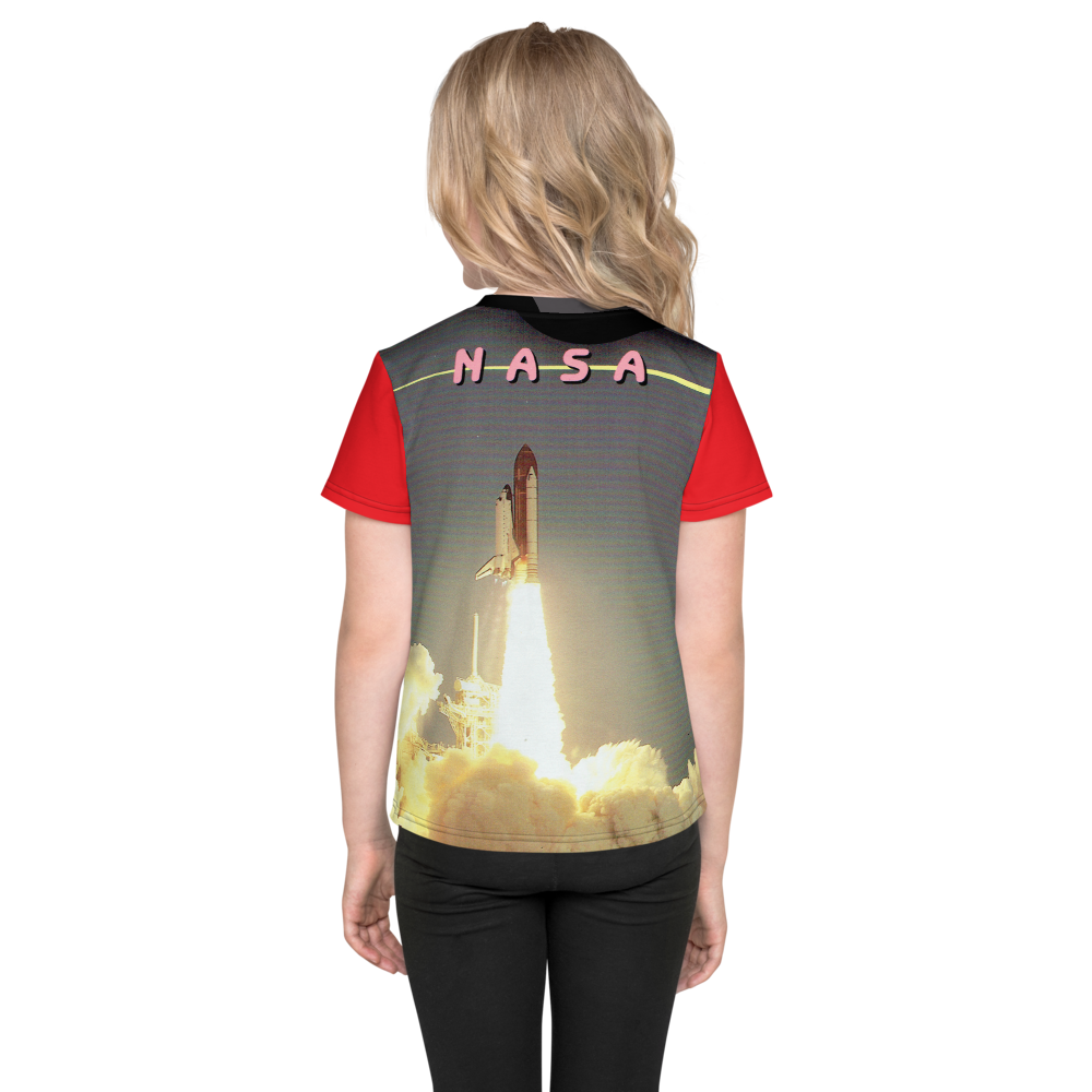 Kennedy Space Center Shuttle Lift-off Spaceport Florida USA Kid's All-Over T-shirt