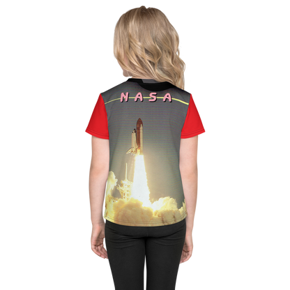 Kennedy Space Center Shuttle Lift-off Spaceport Florida USA Kid's All-Over T-shirt