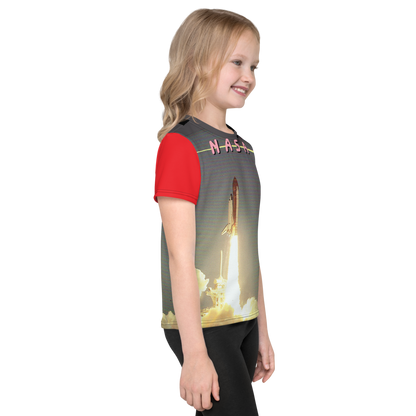Kennedy Space Center Shuttle Lift-off Spaceport Florida USA Kid's All-Over T-shirt