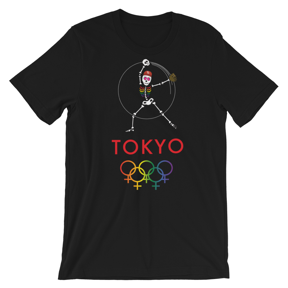 Tribe of the Union Rings Female Gender Identity 2020 Big 'O' Games Women's Softball Short-Sleeve Unisex T-Shirt