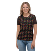 Tribe of the Union Rings LGBT "Love" Dark Background All-Over Print Women's T-shirt