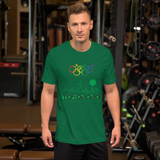 Tribe of the Union Rings Male Gender Identity Green Skyline Big 'O' Games Short-Sleeve Unisex T-Shirt