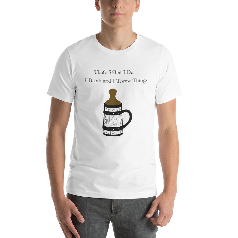GOT-Themed Beer Lover Short-Sleeve Unisex T-Shirt
