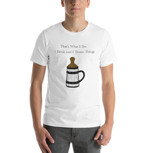 GOT-Themed Beer Lover Short-Sleeve Unisex T-Shirt