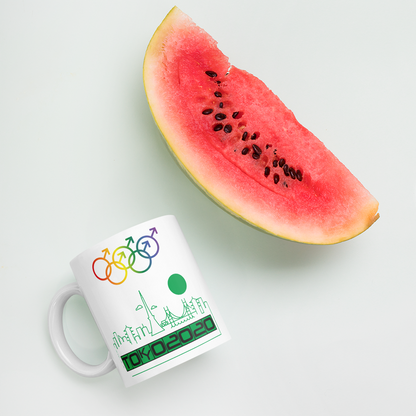 Tribe of the Union Rings Male Gender Identity Green Skyline Big 'O' Games 11oz./15oz. Coffee Mug