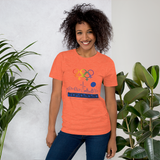 Tribe of the Union Rings Female Gender Identity Blue Skyline Big 'O' Games Short-Sleeve Unisex T-Shirt
