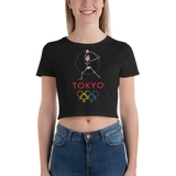 Tribe of the Union Rings Female Gender Identity 2020 Big 'O' Games Women's Softball Crop Tee