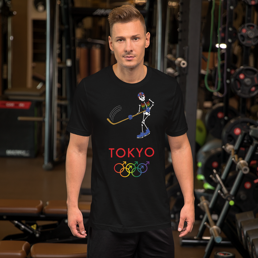 Tribe of the Union Rings Male Gender Identity 2020 Big 'O' Games Men's Ice Hockey Short-Sleeve Unisex T-Shirt