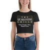 The Quarantine Grille Women’s Crop Tee