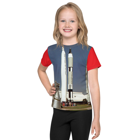 Kennedy Space Center Rocket Garden Spaceport Florida USA Kid's All-Over T-Shirt