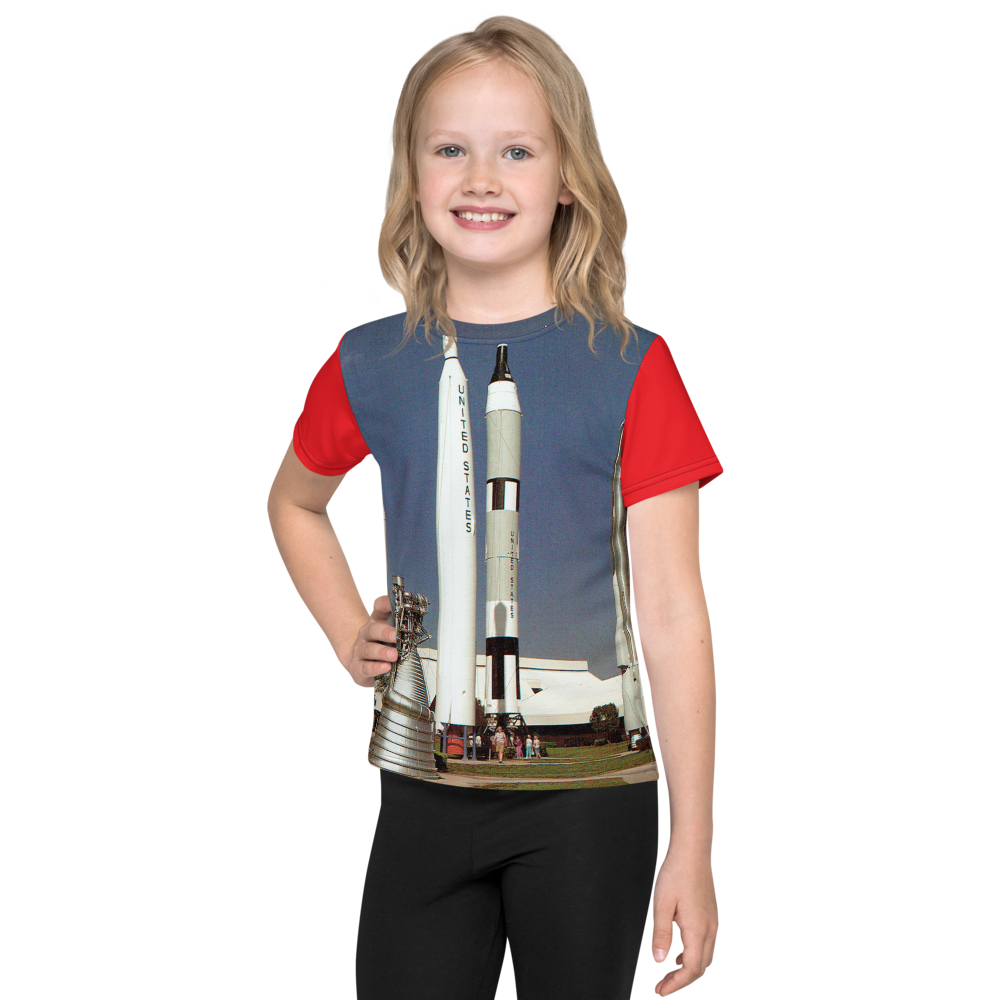 Kennedy Space Center Rocket Garden Spaceport Florida USA Kid's All-Over T-Shirt